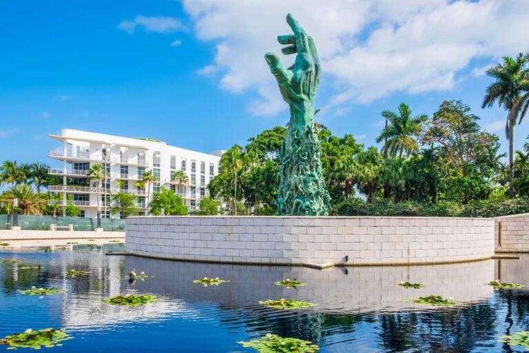 The Holocaust Memorial of the Greater Miami Jewish Federation in Miami Beach is an artwork of the American sculptor Kenneth Treister, opened in 1990.